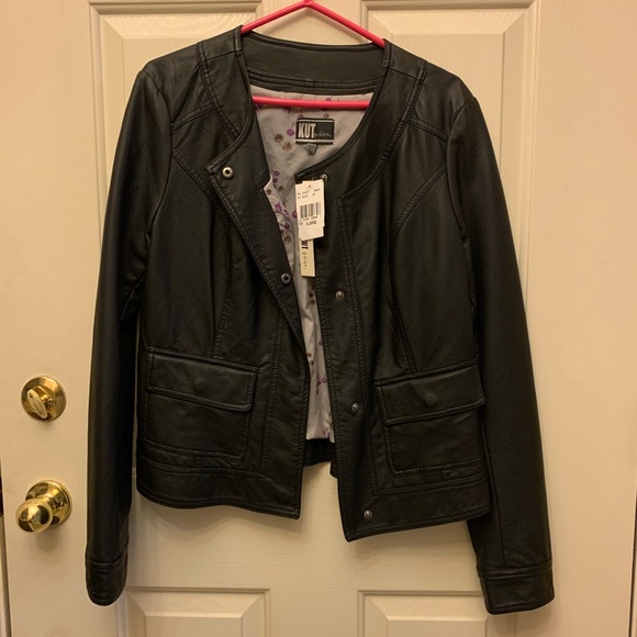 KUT from the kloth biker jacket - Picture 2 of 9